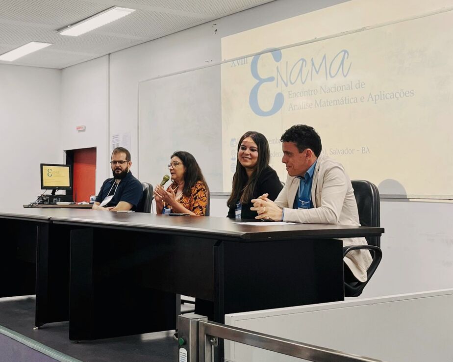 Mesa de abertura do XVIII ENAMA.