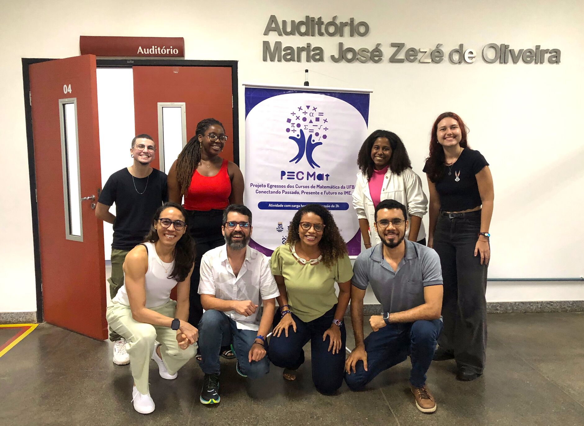 Equipe PECMat atual.