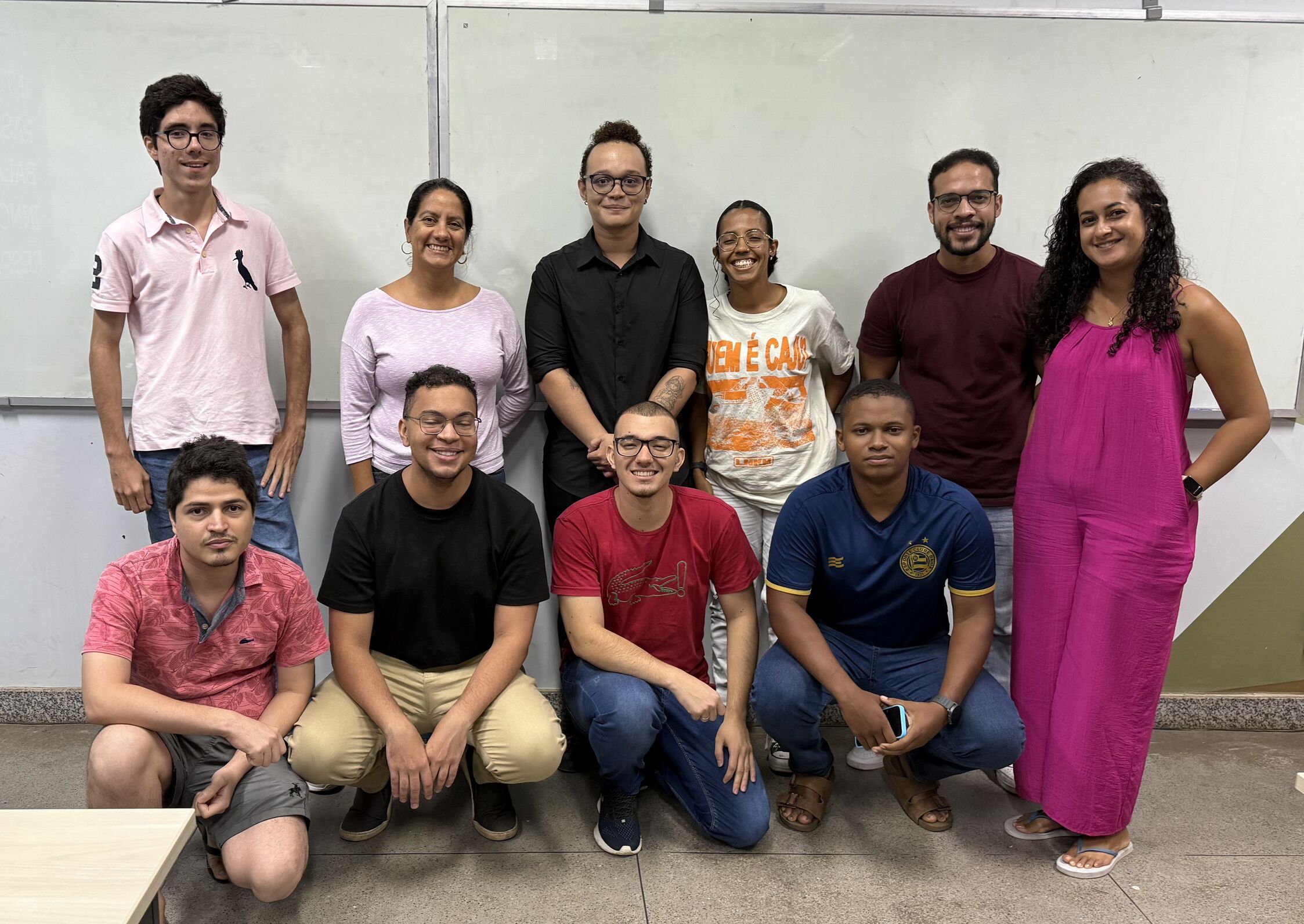 Primeiro encontro do Seminário de Iniciação Científica em abril de 2025.